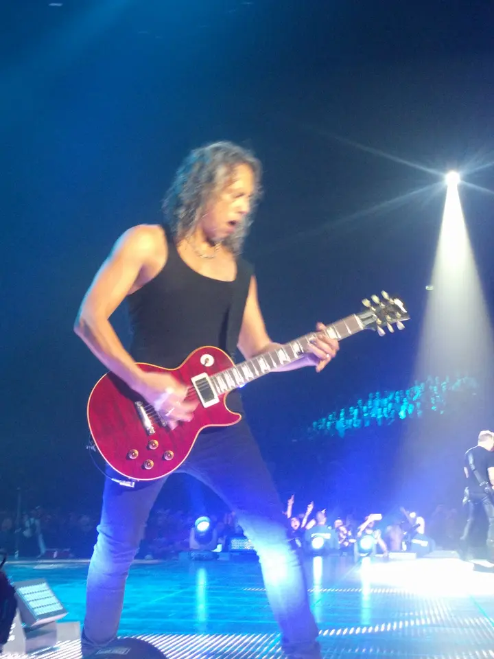 Kirk Hammett, face à la fosse