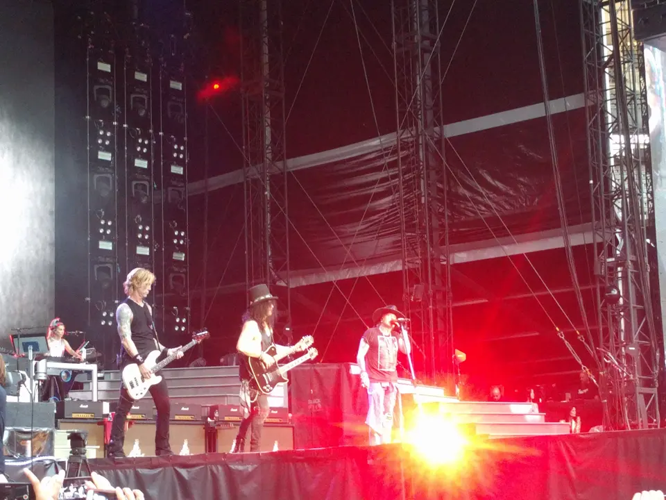Coup de projecteur rouge sur Axl