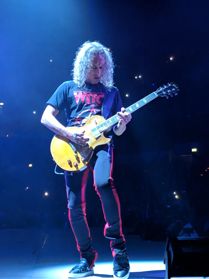 Kirk Hammett et sa Les Paul