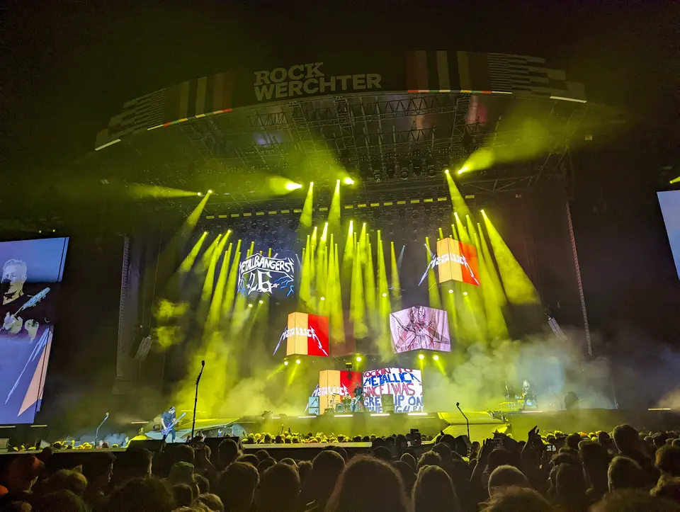 La Main Stage de Werchter embrasée