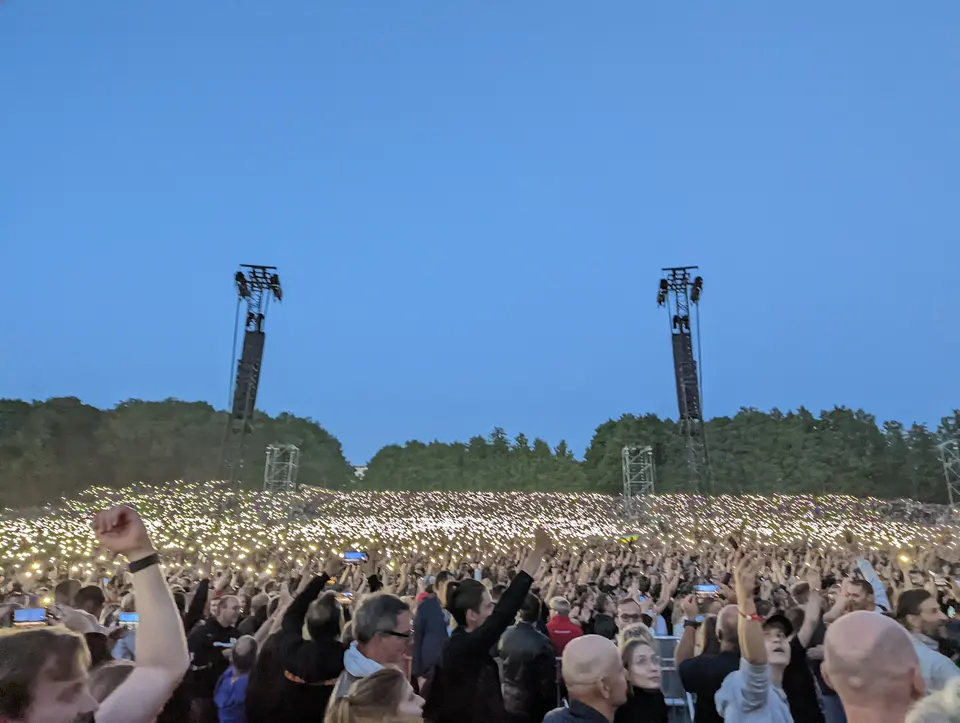 Une mer de lumières au Lauluväljak