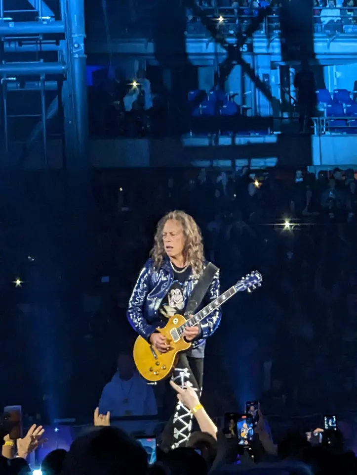 Kirk Hammett, solo sous les bleus
