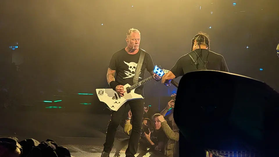 James et Rob, tout près